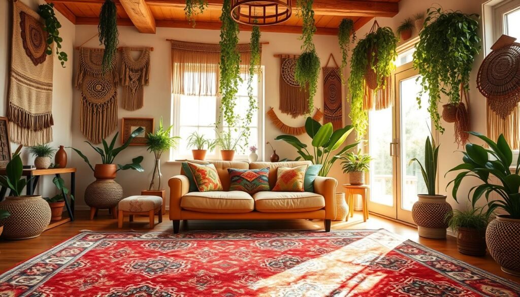 bold patterns vibrant colors bohemian room