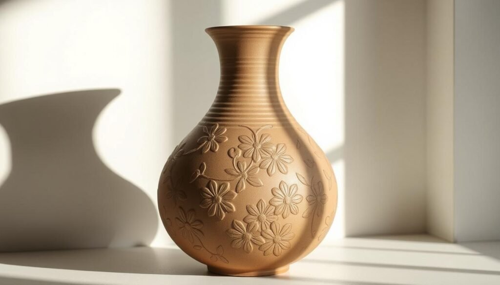 handcrafted ceramic vase