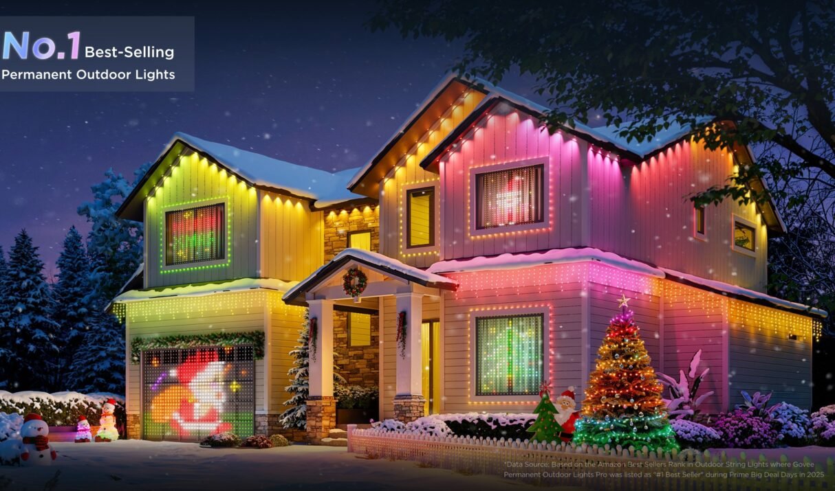 Transform Your Home Instantly with Govee Permanent Outdoor Lighting